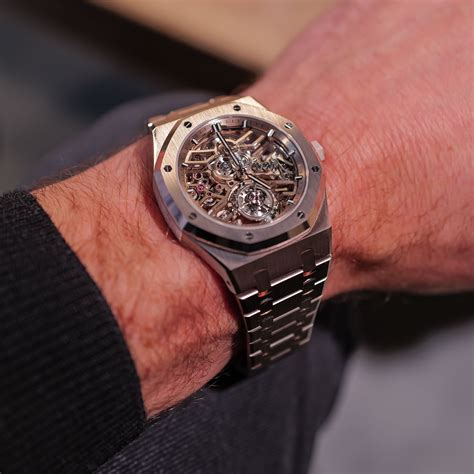 sand gold ap|royal oak tourbillon chronograph openworked.